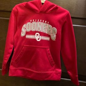OU hoodie! Thick & warm hoodie!!! Size 4T. Boomer!!!!